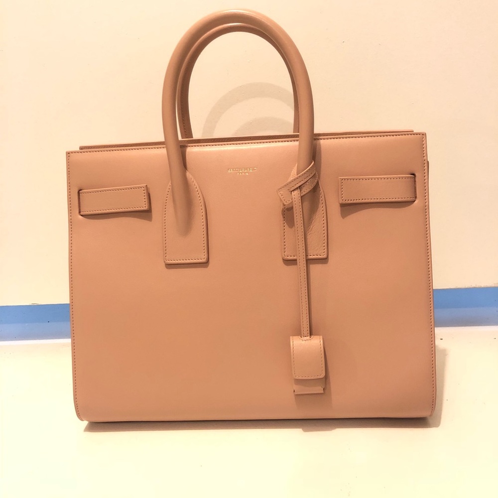 Small blush pink Sac de Jour